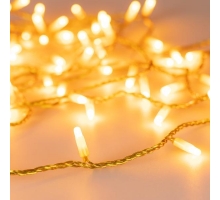 Уличная светодиодная гирлянда Ardecoled нить 230V желтый ARD-String-Classic-10000-Yellow-100Led-Milk-STD Yellow 031200