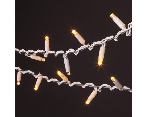 Гирлянда Eurosvet нить 20м IP65 400-102 теплый белый