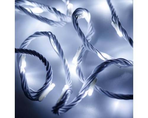 Светодиодная гирлянда Ardecoled нить 230V белый ARD-String-Home-10000-White-99Led-Run White 025919