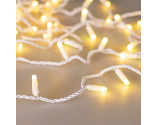 Уличная светодиодная гирлянда Ardecoled нить 230V разноцветная ARD-String-Classic-10000-White-100Led-Milk-Sync RGB 028208