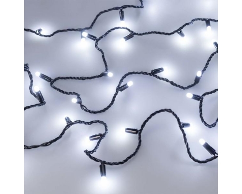 Уличная светодиодная гирлянда Ardecoled нить 230V белый ARD-String-Classic-10000-Black-100Led-Milk-STD White 031206