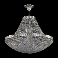 Люстра потолочная Bohemia Ivele Crystal 19321/H1/55IV Ni