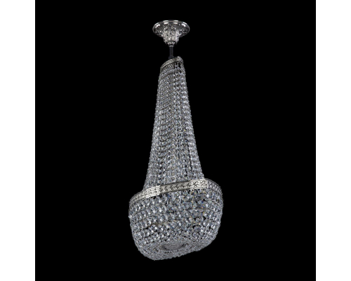 Люстра потолочная Bohemia Ivele Crystal 19113/H2/55IV Ni