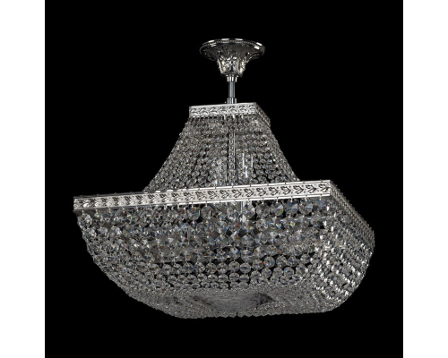 Люстра потолочная Bohemia Ivele Crystal 19112/H1/45IV Ni