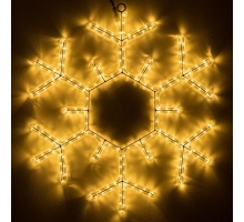 Светодиодная фигура Ardecoled Снежинка ARD-Snowflake-M5-600x600-360Led Warm 034253