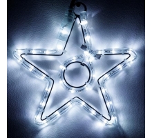 Светодиодная фигура Ardecoled Звездочка ARD-Star-M4-200X220-36Led White 034263