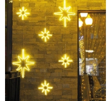 Светодиодная фигура Ardecoled Звездочка ARD-Star-M2-380X250-36Led Warm 025313