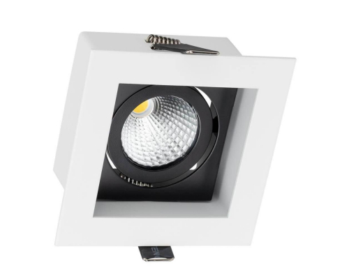 Встраиваемый светодиодный светильник Arlight CL-Kardan-S102x102-9W White 024124