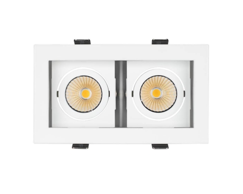Встраиваемый светодиодный светильник Arlight CL-Kardan-S180x102-2x9W Day 024138