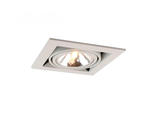 Встраиваемый светильник Arte Lamp Cardani Semplice A5949PL-1WH