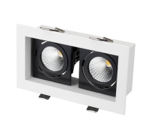 Встраиваемый светодиодный светильник Arlight CL-Kardan-S180x102-2x9W Day 024129