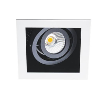 Встраиваемый светодиодный светильник Italline DL 3014 white/black