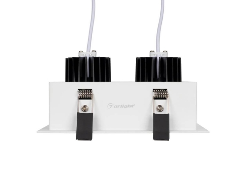 Встраиваемый светодиодный светильник Arlight CL-Kardan-S180x102-2x9W Day 024138