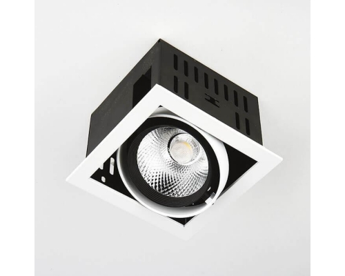 Встраиваемый светодиодный светильник Ambrella light Cardano T811 BK/CH 12W 4200K