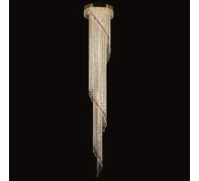 Каскадная люстра Artglass Spiral 400X2300 White CE