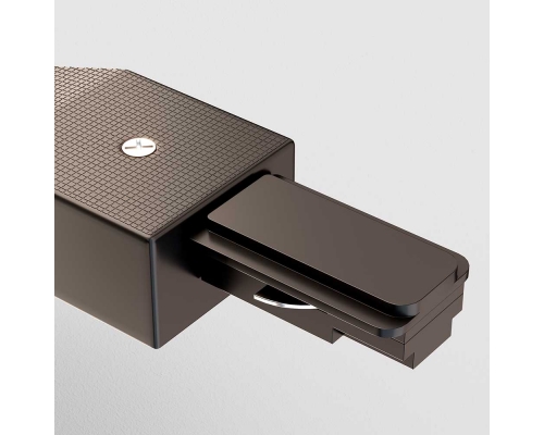 Коннектор для накладного шинопровода Maytoni Accessories for tracks TRA001CS-11B