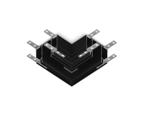 Коннектор L-образный встраиваемый Ambrella Light Track System Magnetic 220V GL1046