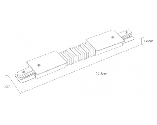 Коннектор гибкий Arte Lamp Track Accessories A150133