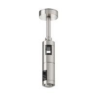 Крепление потолочное двойное Short 78мм Maytoni Technical TRA156C-D1-PT