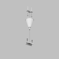 Подвесная система для треков Denkirs TR1105-WH