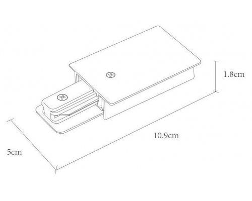 Ввод питания Arte Lamp Track Accessories A160106