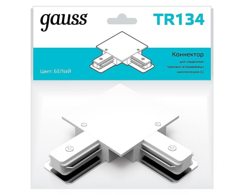 Коннектор L-образный Gauss TR134