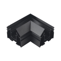 Угол соединительный для встраиваемого магнитного трека в натяжной ПВХ потолок Crystal Lux Space CLT 0.234 01 BL