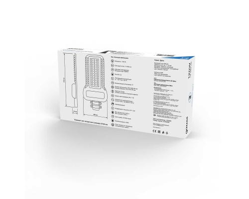 Уличный светодиодный консольный светильник Gauss Qplus 629535320