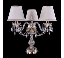 Настольная лампа Bohemia Crystal 1406L/3/141-39/G/SH40A