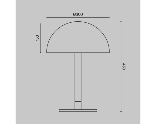 Настольная лампа Maytoni Ray Z012TL-L8B3K