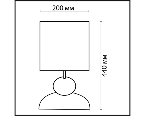 Настольная лампа Lumion Comfi Ovona 8127/1Т