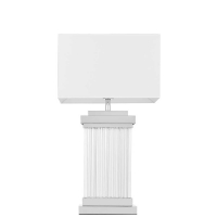 Настольная лампа Lumina Deco Davos LDT 310 CHR+WT