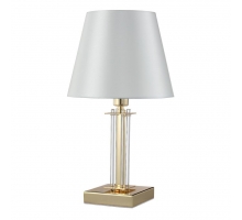 Настольная лампа Crystal Lux Nicolas LG1 Gold/White