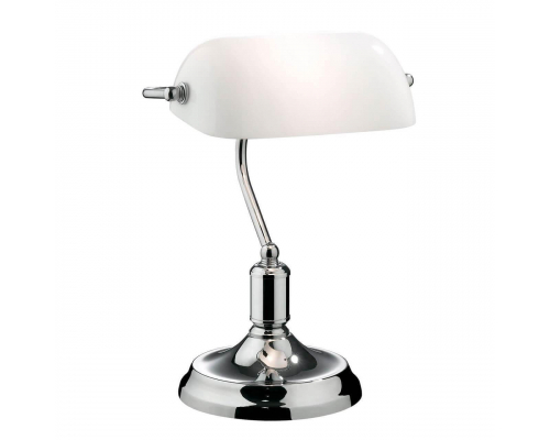 Настольная лампа Ideal Lux Lawyer TL1 Cromo 045047