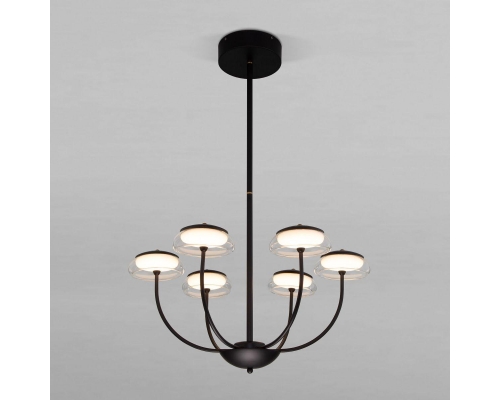 Подвесная светодиодная люстра Eurosvet Fungo 50388 LED черный