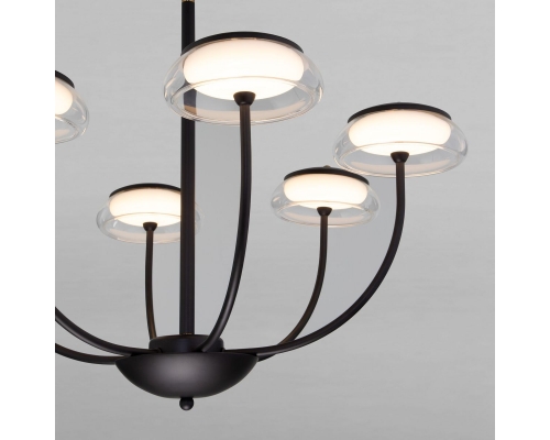 Подвесная светодиодная люстра Eurosvet Fungo 50388 LED черный