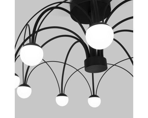 Потолочная светодиодная люстра Eurosvet Ragno 90035/10 LED черный