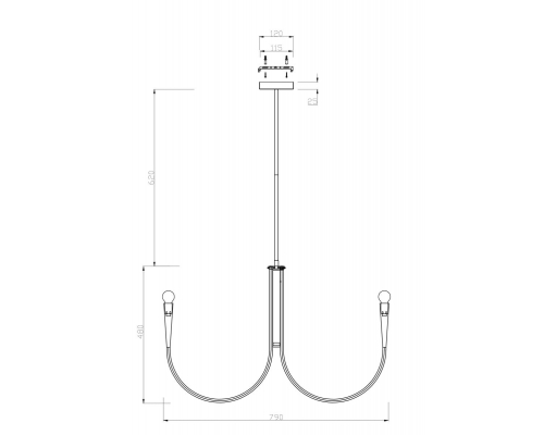 Люстра Freya Branches FR5253PL-08N