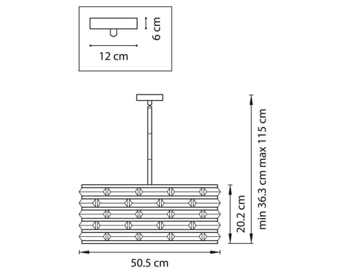 Люстра Lightstar Amerigo 746068