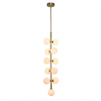 Люстра iLamp Golden 777P/11 GL-WH