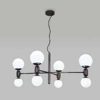 Люстра Eurosvet Bubble 30182/8 черный жемчуг