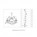 Люстра Crystal Lux Hollywood SP6 Chrome