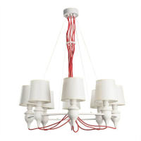 Люстра Arte Lamp Sergio A3325LM-8WH