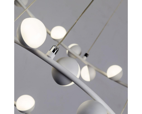 Подвесная светодиодная люстра Arte Lamp Dexter A3619SP-48WH