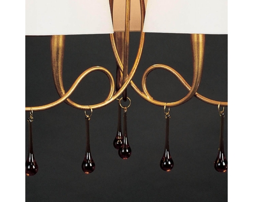 Люстра Mantra Paola Painted Gold 3540