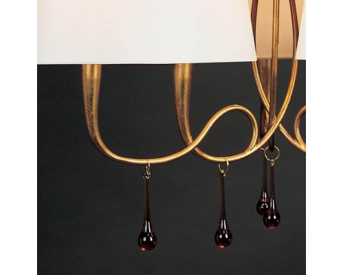 Люстра Mantra Paola Painted Gold 3540