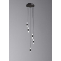 Люстра подвесная Alfa Light F3024-50 BLACK