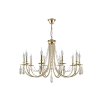 Люстра Crystal Lux Victoria SP10 Gold/Amber