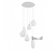 Люстра Ideal Lux Soft SP6 Bianco 087818