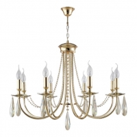 Люстра Crystal Lux Victoria SP8 Gold/Amber